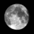 Waning Gibbous, 19 days, 5 hours, 8 minutes in cycle