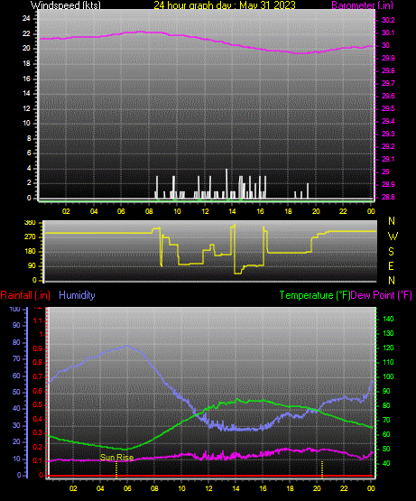24 Hour Graph for Day 31
