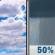 Friday: Mostly Cloudy then Chance Rain Showers