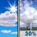 Thursday: Mostly Sunny then Chance Showers And Thunderstorms
