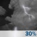 Wednesday Night: Chance Showers And Thunderstorms then Slight Chance Showers And Thunderstorms