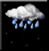 overcast -  rain; mist